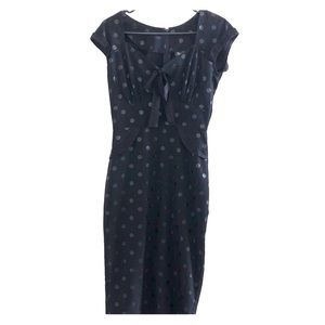 Stop Staring Vintage Polka Dot Dress